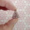 Cute Gingerbread Cookie Charms, 6 pieces, 3 Pairs of Tiny Charms for Christmas Earrings, Adorabilities